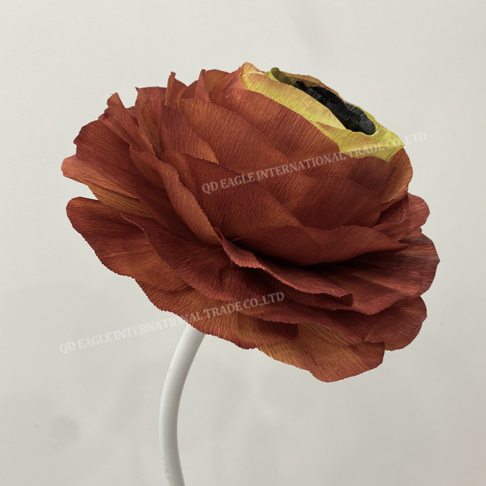 wedding stage craft decorations paper art floral set giant flowers for window decor party event decoration