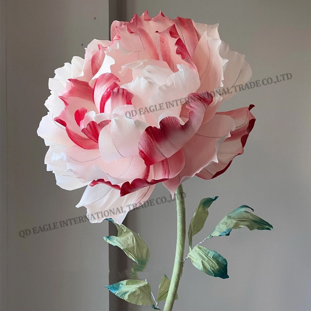 Handmade paper peony giant flower
